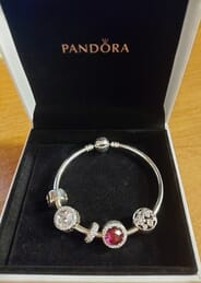 Pandora - "Ruby Red" Bracelet